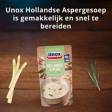 Unox Smaakfavoriet Soep In Zak Hollandse Asperge Ml Bestellen Jumbo