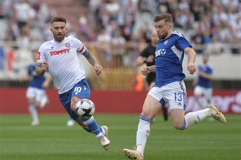 DINAMO HAJDUK 0 0 Zagrepčani remijem na Poljudu osigurali naslov prvaka