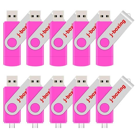 Bulk Pink Gb Otg Usb Flash Drive Swivel Thumb Drives Memory Stick