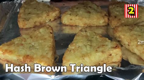 Kawan Hash Brown Triangle Toaster Oven Ketuhar Pembakar Youtube