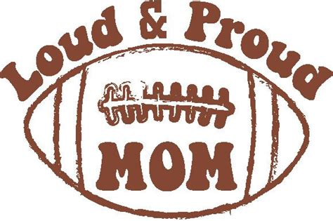 Loud And Proud Football Mom Svg Graphic By Teeshop · Creative Fabrica