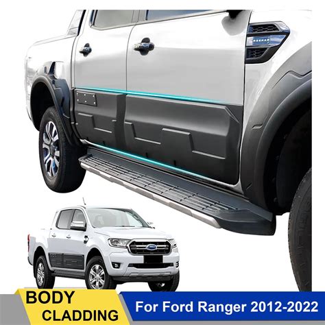 Door Protecter Guard Side Body Cladding For Ford Ranger T T