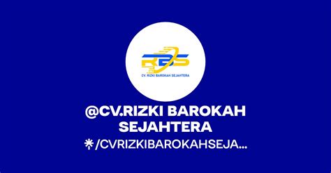 CV RIZKI BAROKAH SEJAHTERA Instagram Linktree