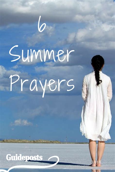 6 Summer Prayers