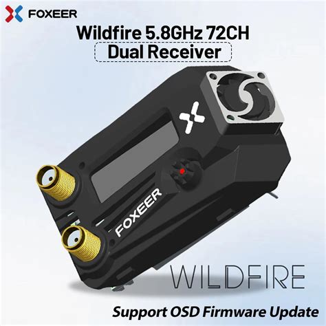 Foxeer Wildfire Ghz Ch Dual Receiver Support Osd Firmware Update