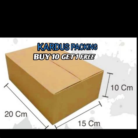 Jual Kardus Packing Kardus Kado Box Kemasan 20 15 10 Cm Shopee Indonesia