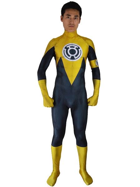 Yellow Lantern Sinestro Corps Costume