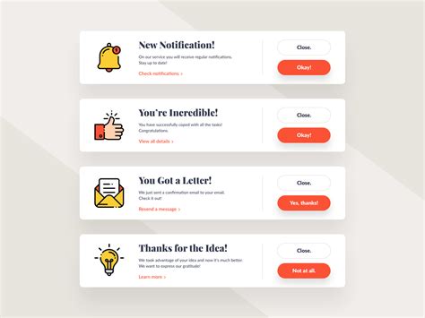 Daily UI 11 Flash Messages By Anton Pecheritsa On Dribbble