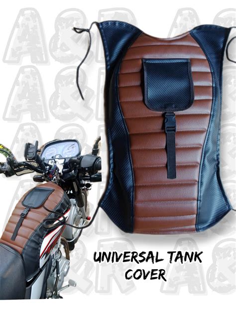 Tank Cover Bilog Square For Barako Supremo Bajaj Tmx Rusi Skygo Ytx