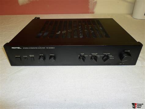 Rare Rotel Stereo Integrated Amplifier Ra Bx Clean Power Audiophile