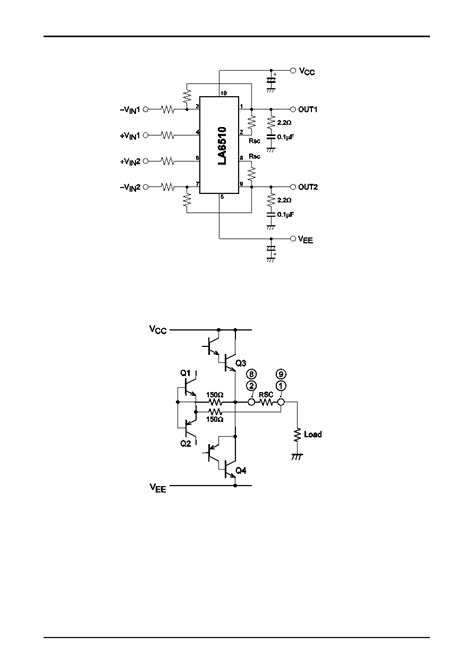 LA6510 0611 Datasheet 5 6 Pages SANYO Dual Power Operational Amplifier