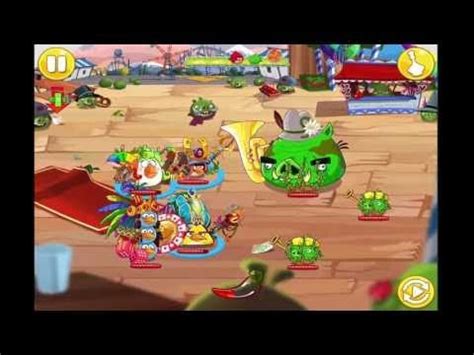 Angry Birds Epic Gameplay Bavarian Funfair 10 First Boss Fight