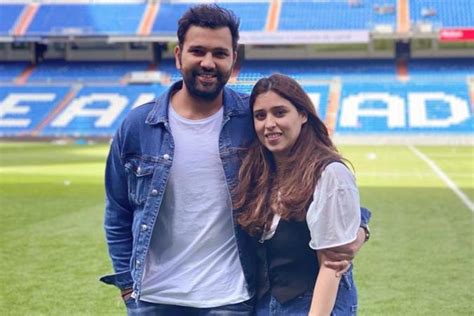 Here's Why Ritika Sajdeh Crosses Her Fingers When Rohit Sharma Is ...