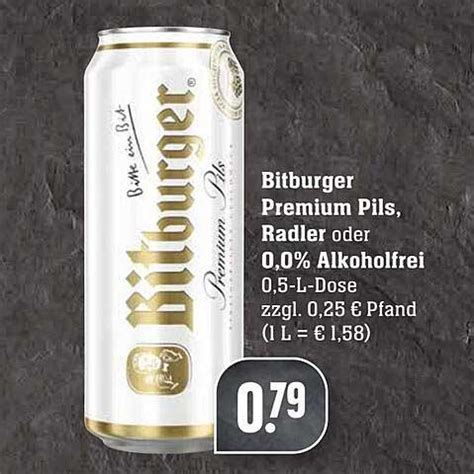 Bitburger Premium Pils Radler Oder Alkoholfrei Angebot Bei Edeka