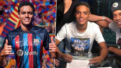 Voici pourquoi le FC Barcelone a recruté le fils de Ronaldinho Joao