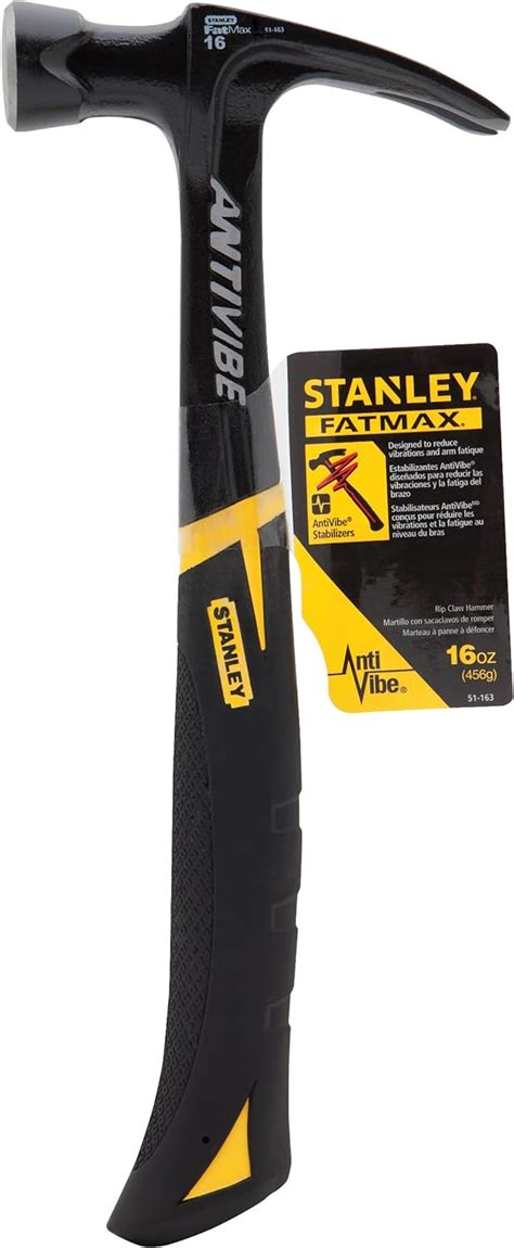 Stanley Fatmax Rip Claw Hammer 16 Oz 51 163 Hammer Magnetic