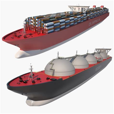 Lng Ship 3D Models for Download | TurboSquid