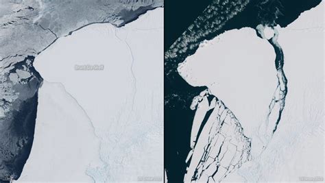 London Sized Iceberg Breaking Off Antarctica Natural Scientists Say