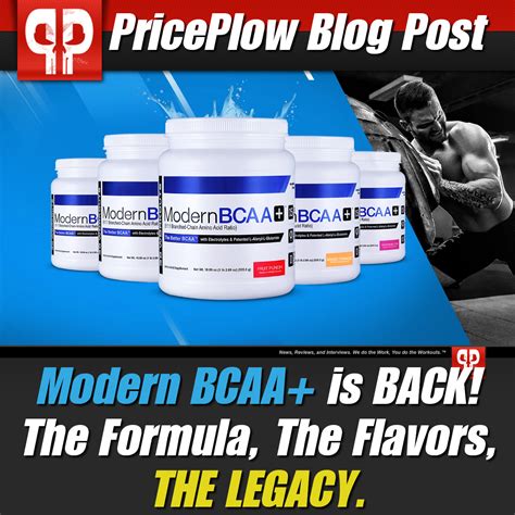 Modern BCAA is BACK: The Formula, The Flavors, The LEGACY