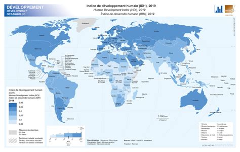 Indice De D Veloppement Humain Idh Cartoprodig Des Cartes