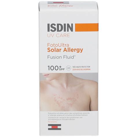 Isdin Foto Ultra Solar Allergy Fusion Fluid Spf Ml Redcare