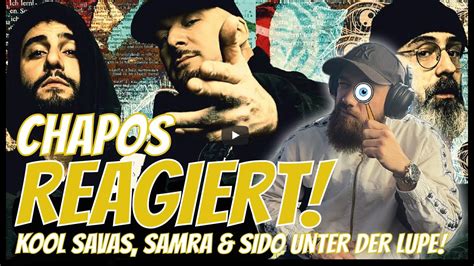 Kool Savas Rap Genius Feat Sido Samra REACTION YouTube