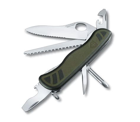 Victorinox Swiss Soldier's Knife 08 in green/black - 0.8461.MWCH