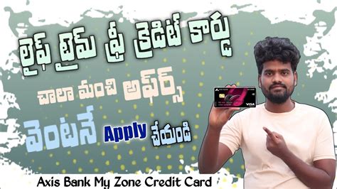 Axis Bank My Zone Credit Card Apply Online Lifetime Free Axis Bank