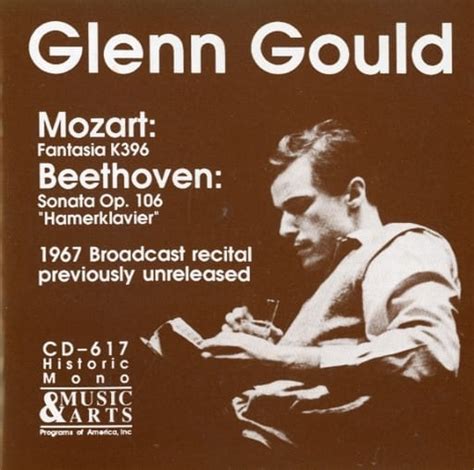 Glenn Gould Piano Mozartfantasy In C K Beethovensonata