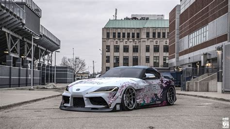 Toyota Supra Gr Aimgain Bodykit Drive