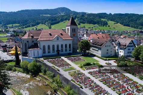 Luftbild Appenzell St Mauritius Luftbilderschweiz Ch