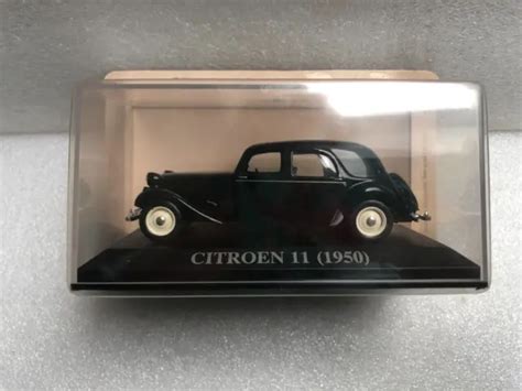 ALTAYA PRESSE IXO NOREV Citroën 11 1950 Noir 1 43 Voiture Miniature