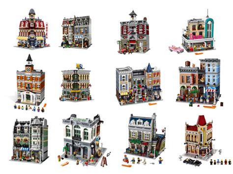 All the LEGO Modular Buildings Ever Made - Brick Land