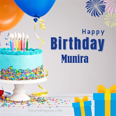 100 Hd Happy Birthday Munira Cake Images And Shayari