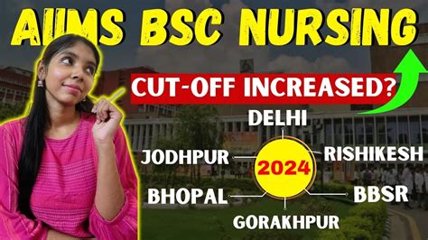 Aiims Bsc Nursing Expected Cut Off 2024 For Top Aiims Category Wise