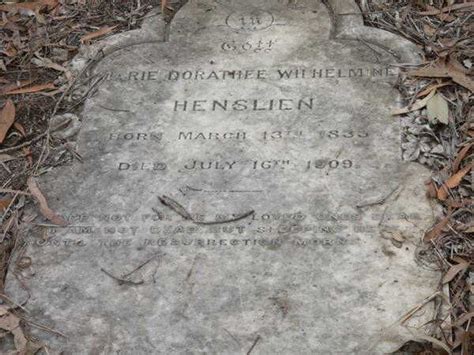 Marie Dorathee Wilhelmine Litzow Henselin Find A Grave