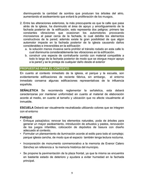 Documento Explicativo De La Matriz Y Propuestas Grupo2 Masatepe PDF