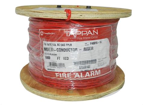 Cable 305 Metros De Alambre 2 X 18 AWG Tipo FPLR CL3R FT4 De Color