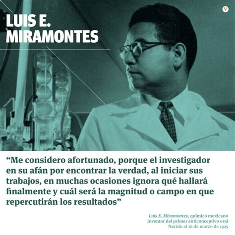 Luis E Miramontes el héroe de la liberación sexual femenina