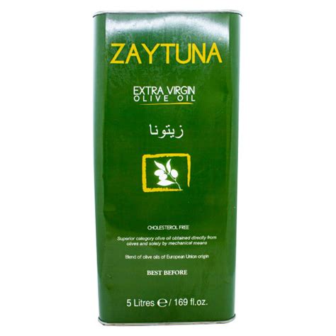 Supreme Zaytuna Extra Virgin Olive Oil 5l Indian Supermarket Online