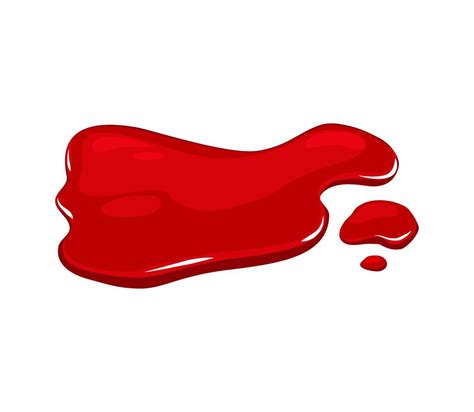 Blood Puddle Cartoon