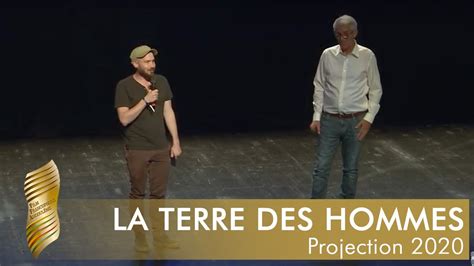 L Affiche La Terre Des Hommes De Na L Marandin Projection