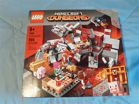 Minecraft Dungeons The Redstone Battle Retired Lego 21163 Free Shipping Nisb 4589605712