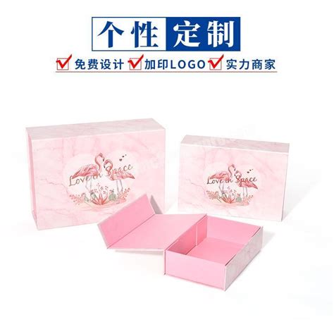 Luxury Flat Pack Folding Cardboard Paper Pink Box Ribbon Closures Book Shaped Foldable Packaging