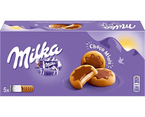 Milka Choco Mini Stars gefüllte Kekse in Sternform 185g Milka