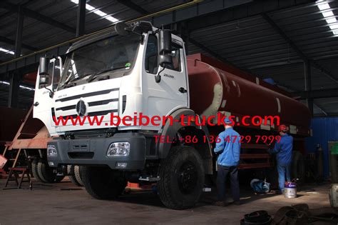 Buy 336hp Beiben Water Tank Truck 10 Wheel 20m3 2638 6x4 Water Spray