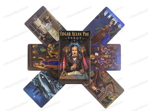 The Edgar Allan Poe Tarot Tarot Cards Tarot Deck Tarot - Etsy