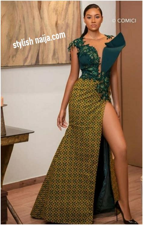 How To Rock Amazing Styles With Front Slits Stylish Naija African