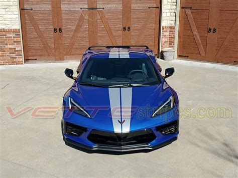 2020 - 2021 C8 Corvette Full Length Dual Racing Stripes - All C8's ...