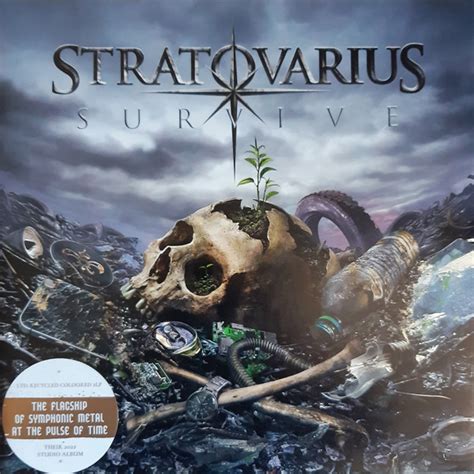 Stratovarius Survive X Vinyl Coloured Recycled Lp Album